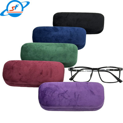 Lightweight PU Flip Cover Optical Glasses Case Luxurious Scratchproof