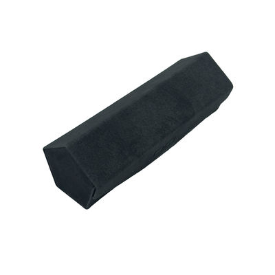 Dustproof Pentagon Optical Glasses Case  Blue Fabric Luxury Type