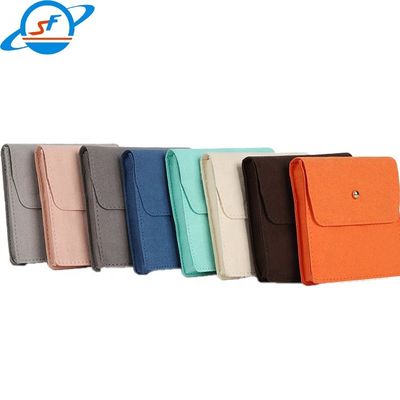 SF Magnet buckle Microfiber jewelry flannelette bag three-dimensional dust ring necklace bracelet storage bag Jewelry ba