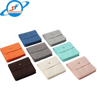 SF Magnet buckle Microfiber jewelry flannelette bag three-dimensional dust ring necklace bracelet storage bag Jewelry ba