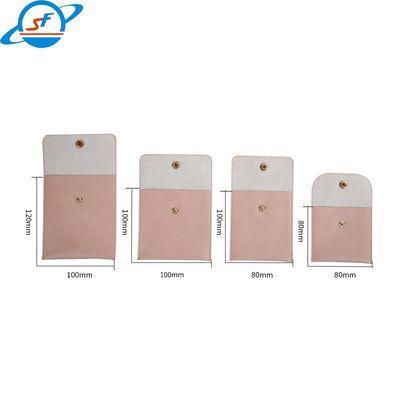 SF Professional Jewelry Packaging Factory Customized Pu Logo Jewelry Gifts Multi-Color Green Jewelry Bags