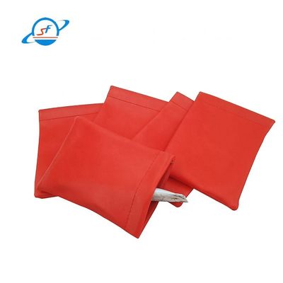 8*8cm  Leather Jewelry Packaging Pouches For Necklace Earring