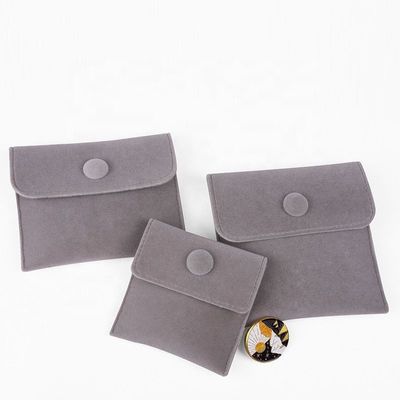 Customized Cloth Jewelry Pouches For Wedding Gift With Flexible Uses