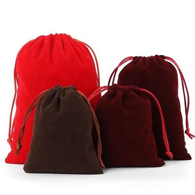 Customized Cloth Jewelry Pouches For Wedding Gift With Flexible Uses