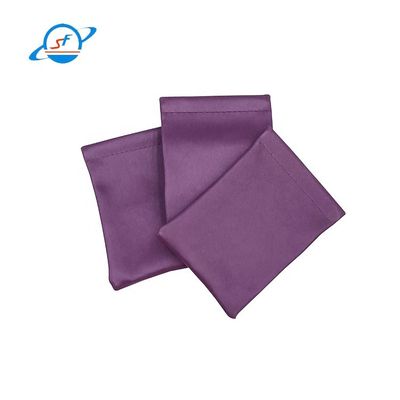 Embossed Logo Jewelry Packaging Pouches Leather Squeeze Coin Pouch