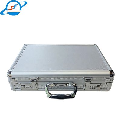 Durable Stainless Steel Optical Trial Lens Set Box Plastic Rim Leather Case