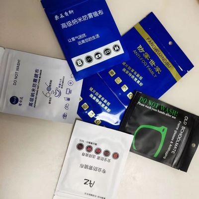 140gsm 185gsm Natural Custom Eyeglass Cleaning Cloth 15*15cm