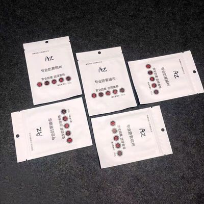140gsm 185gsm Natural Custom Eyeglass Cleaning Cloth 15*15cm
