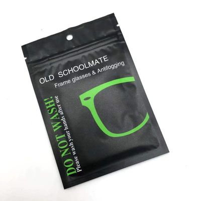 140gsm 185gsm Natural Custom Eyeglass Cleaning Cloth 15*15cm