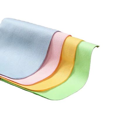 210gsm 230gsm Microfiber Eyeglass Cleaning Cloth Wipes Multiple Color