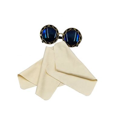 Deerskin Flocking Glasses Wiping Cloth Microfiber Lens Cloths 250gsm