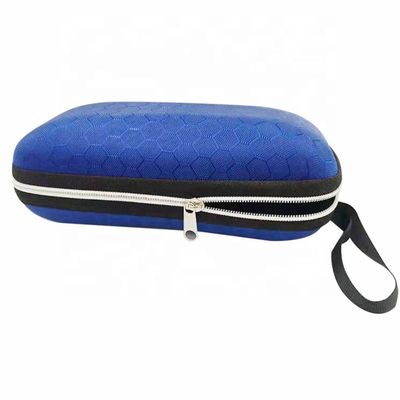 Luxury Custom Printed Sunglasses Case Knitted Fabric Material Easy To Carry