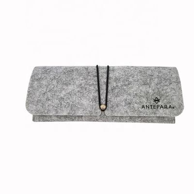 Convenient Custom Safety Felt Eyeglass Case Reader Eyeglass Case 180*72*23mm
