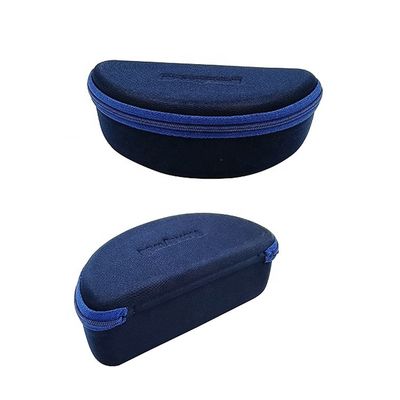 Customer Logo Sports Glasses Case Hard Zipper Glasses Case Unisex