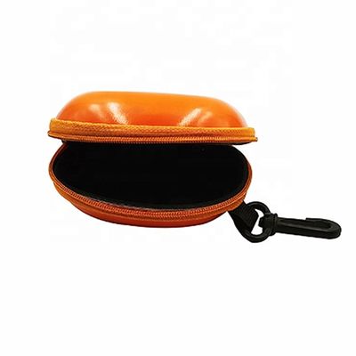 Low MOQ Combination Leather Zipper Sunglasses Case Irregular Shape
