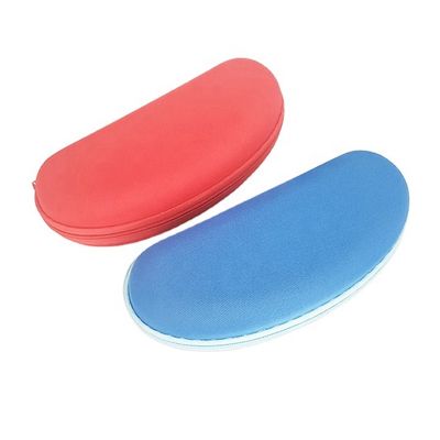 Portable Knitted Fabric Zip Around Glasses Case 162mm Length UV Proof