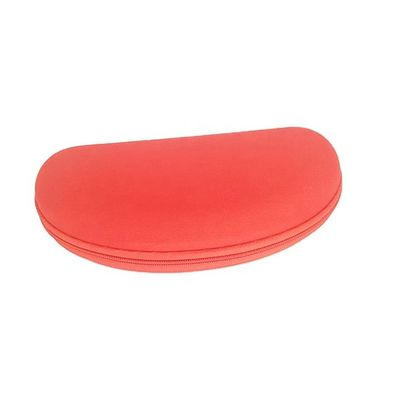 Portable Knitted Fabric Zip Around Glasses Case 162mm Length UV Proof