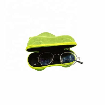 Colorful Knitted Fabric EVA Glasses Case  Childrens Sunglasses Case Scratchproof
