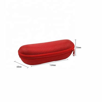 Customised Oxford Cloth Sunglass Cases Zip Up Glasses Case Anti Pressure