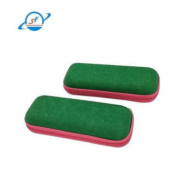 Exquisite Luxury Felt Eyeglass Case 166*61*45Mm Sunglasses Hard Case