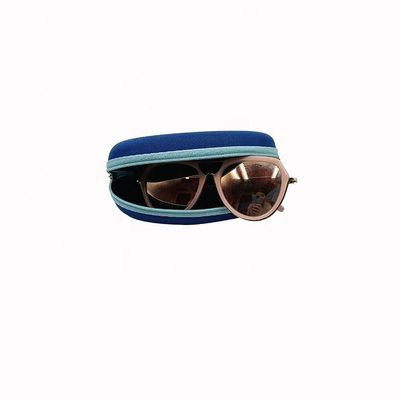 Portable Sunglasses Packaging Case Zipper Eyeglass Case Anti Pressure