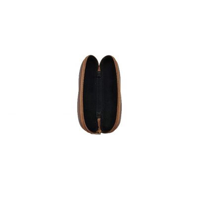 Fashionable PU Leather Sunglasses Case Custom Logo EVA Sunglasses Case