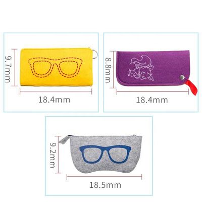 Durable Protective Pouch Glasses Case Eye Glass Bag Wear Resisting