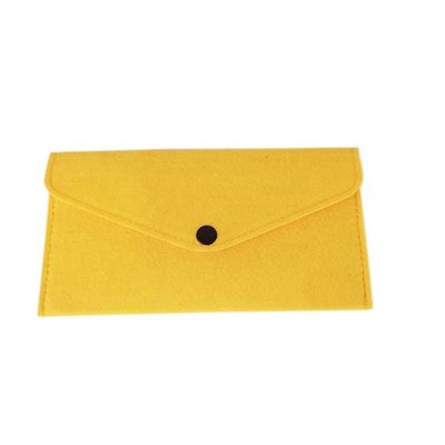 Personalized Women Felt Pouch Glasses Case Scratch Resistant
