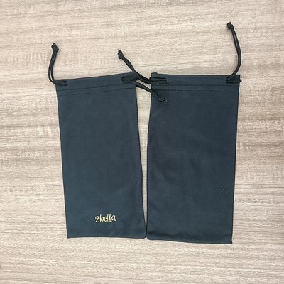 Customizable Soft Drawstring Eyeglass Pouch Glasses Case Fashionable