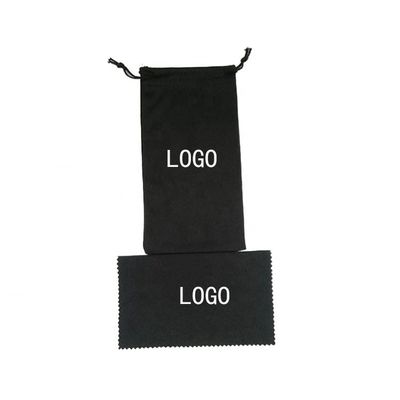 Customizable Soft Microfiber Lens Pouch Microfiber Eyeglass Bag