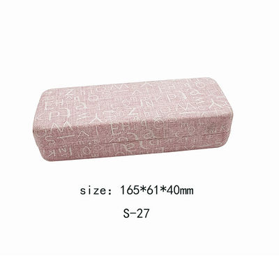Lightweight Personalised Leather Glasses Case Crushing Resistance