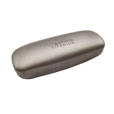 Scratch Resistance Luxury Silver Metal Glasses Case Unbreakable