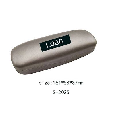 Scratch Resistance Luxury Silver Metal Glasses Case Unbreakable