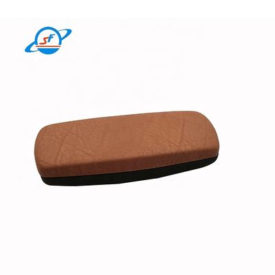 PU Leather Hard Metal Glasses Case 160*66*39mm Excellent Impact Resistance