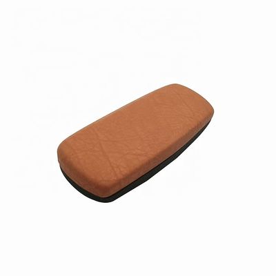 PU Leather Hard Metal Glasses Case 160*66*39mm Excellent Impact Resistance