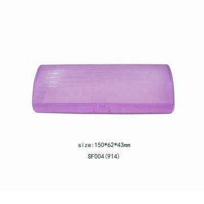 Lightweight Popular Plastic Eyeglass Case 150mm Length Shockproof