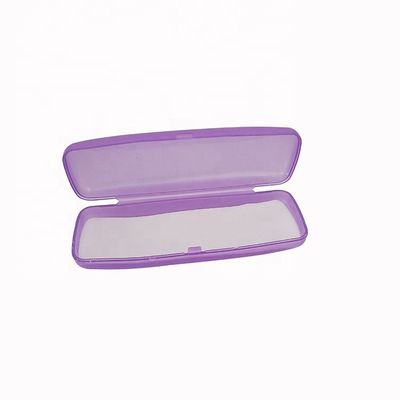 Fashion PVC Sunglasses Case Plastic Spectacle Case OEM / ODM Available