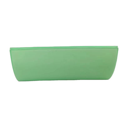 Customizable Green Plastic Eyeglass Case Scratch Resistant Irregular