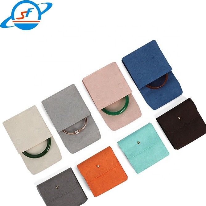 SF Bracelet Bag Factory custom gift bag Jewelry bracelet Flannel velvet silver jewelry pouch
