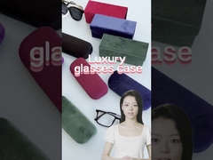 SF marque Velvet 5 couleur boîte en fer métallique violet rouge vert bleu noir boîte de lunettes optiques